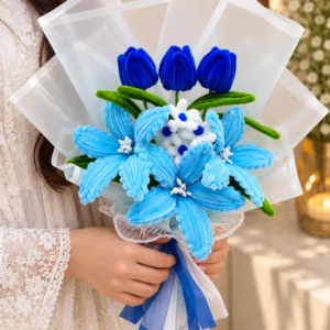 berrysberg blue tulip floral bouquet gallery 3 720x960
