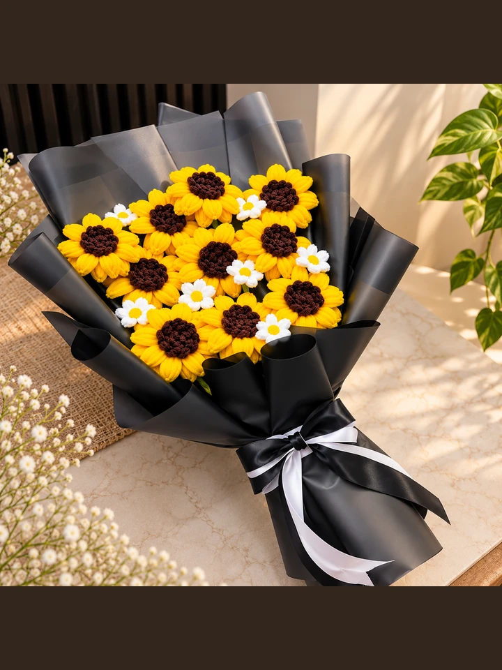 berrysberg sunflower crochet bouquet gallery 1 720x960 berrysberg sunflower crochet bouquet gallery 1 720x960