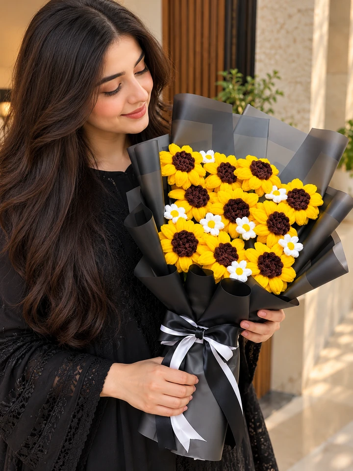 berrysberg sunflower crochet bouquet gallery 4 720x960 berrysberg sunflower crochet bouquet gallery 4 720x960